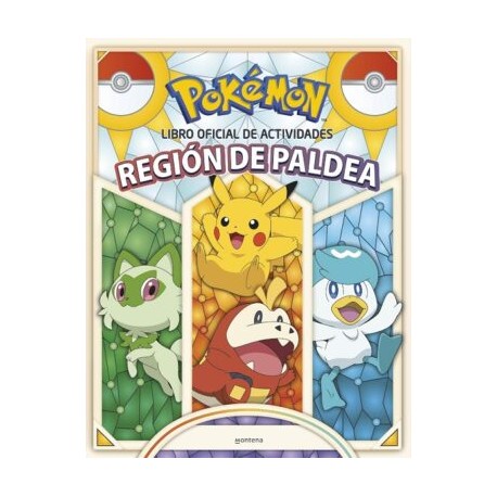 Pokemon, libro oficial de actividades - región de paldea