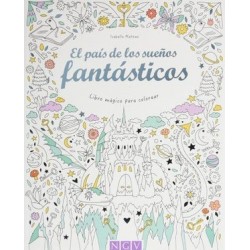 El país de los sueños fantásticos, libro para colorear